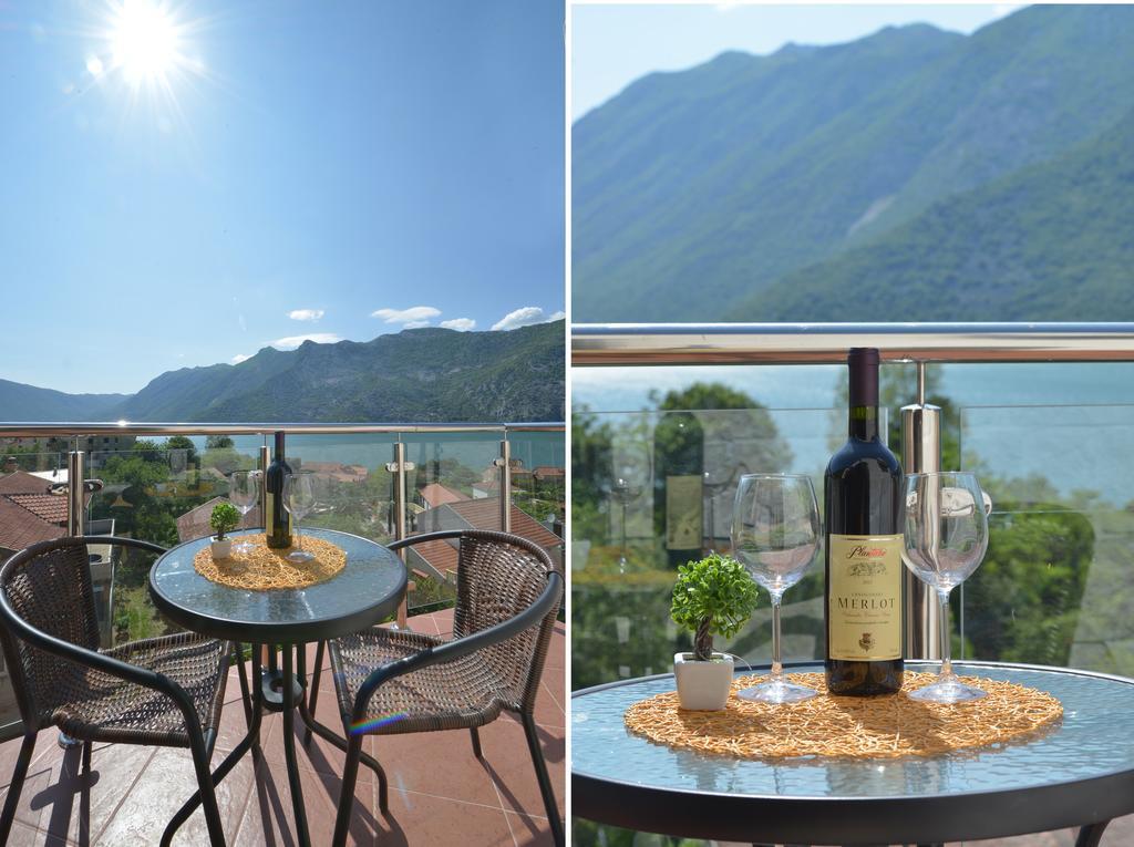 Apartments Villa Illyrik Рисан Экстерьер фото